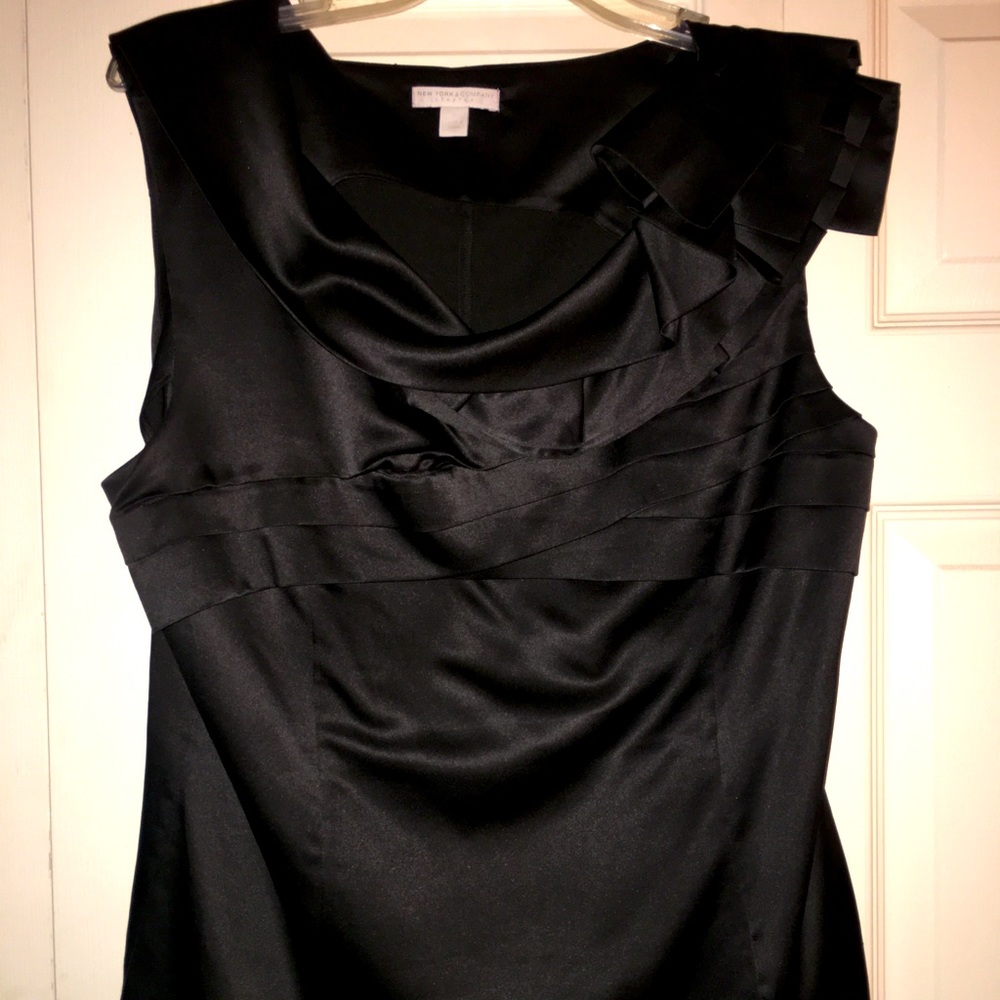 Black dress top